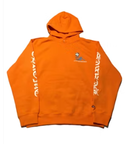 Chrome Hearts Matty Boy Link & Build Hoodie Orange