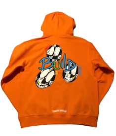 Chrome Hearts Matty Boy Link & Build Hoodie Orange