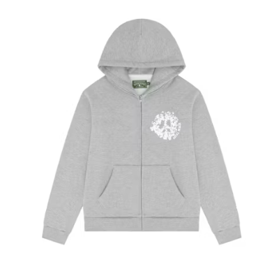 Denim Tears Denim University Zip Hoodie Grey