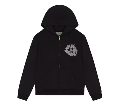 Denim Tears Denim University Zip Hoodie Black