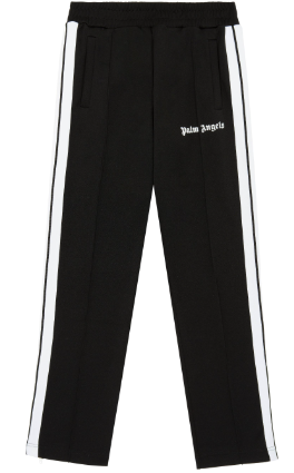 Palm Angels Track Pants Black White