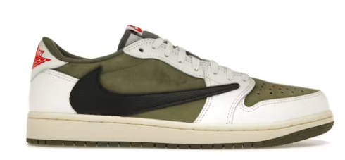 Jordan 1 Retro Low OG SP Travis Scott Medium Olive
