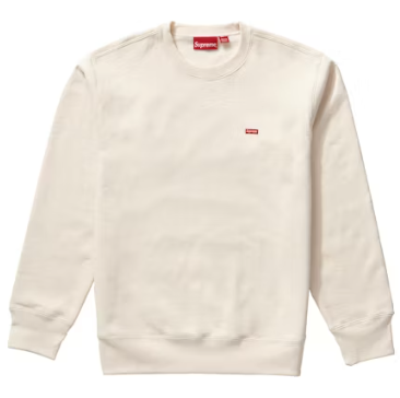 Supreme Small Box Crewneck Natural