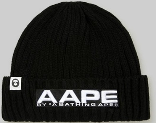 AAPE By A Bathing Ape Beanie Black