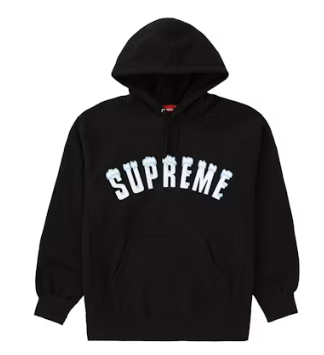 Supreme Icy Arc Hooded Sweatshirt Black
