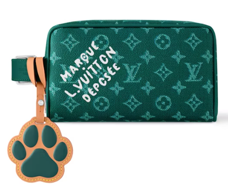 Louis Vuitton Locker Dopp Kit Green