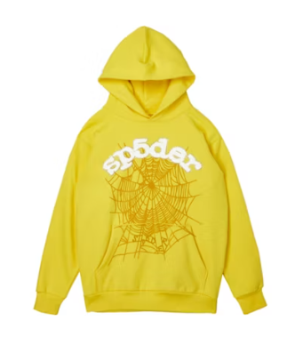 Sp5der Websuit Hoodie Yellow