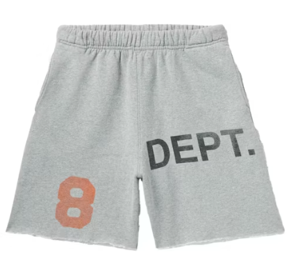 Gallery Dept Logo 8 Sweat Shorts Grey