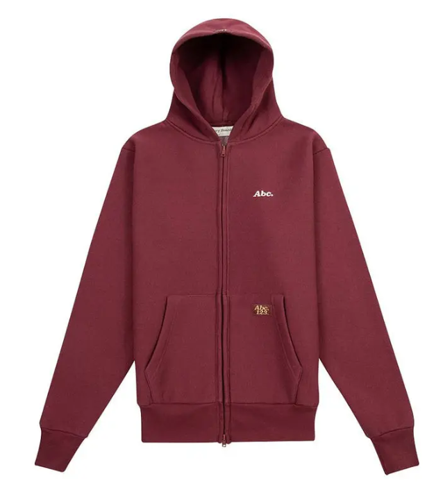 Advisory Board Crystals Abc 123 Double Weight Zip-Up Hoodie Pyrope