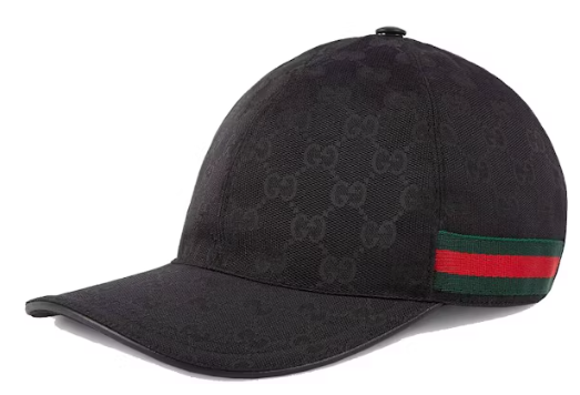 Gucci Original GG Canvas Baseball Hat With Web