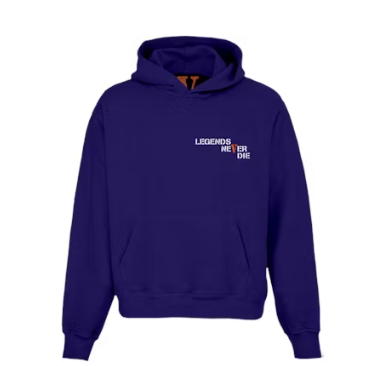 Juice Wrld Vlone Hoodie Purple