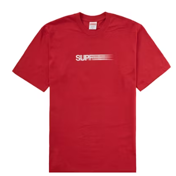 Supreme Motion Logo Tee (SS23) Red