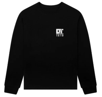 Denim Tears DT Outdoor Long Sleeve Tee Black