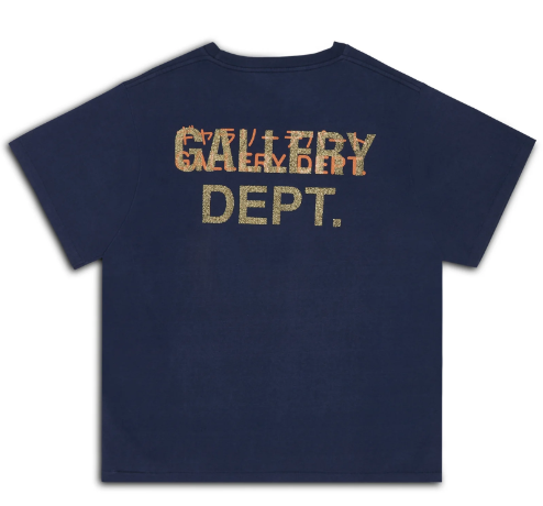 Gallery Dept. Tokyo Print T-Shirt Navy