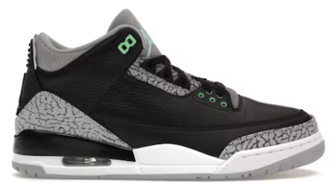 Jordan 3 Retro Green Glow