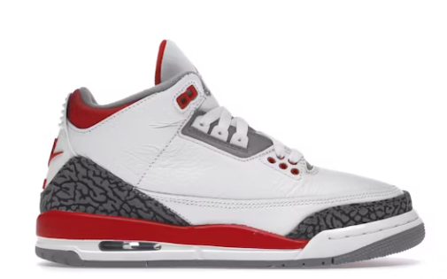 Jordan 3 Retro Fire Red (2022) (GS)