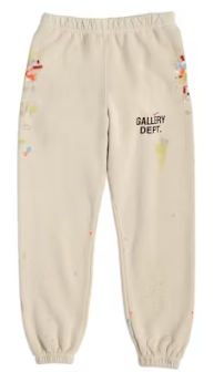 Gallery Dept. Gallery Dept Logo Sweatpants Natural