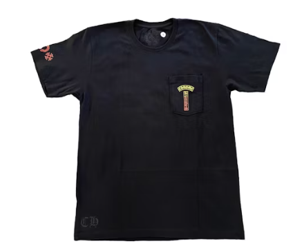 Chrome Hearts Gradient Logo T-shirt Black