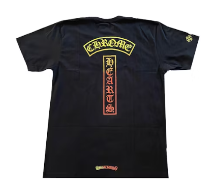 Chrome Hearts Gradient Logo T-shirt Black
