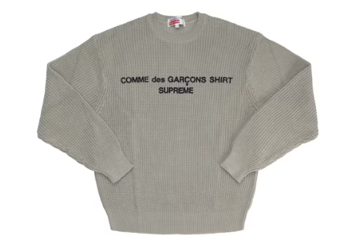 Supreme Comme des Garcons SHIRT Sweater Tan
