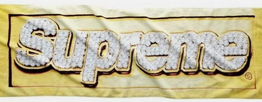 Supreme Bling Box Logo Hand Towel