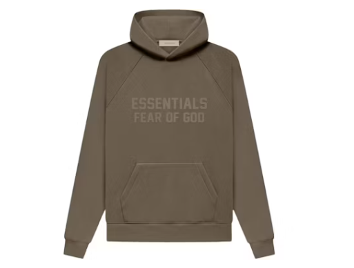 Fear of God Essentials Hoodie Wood