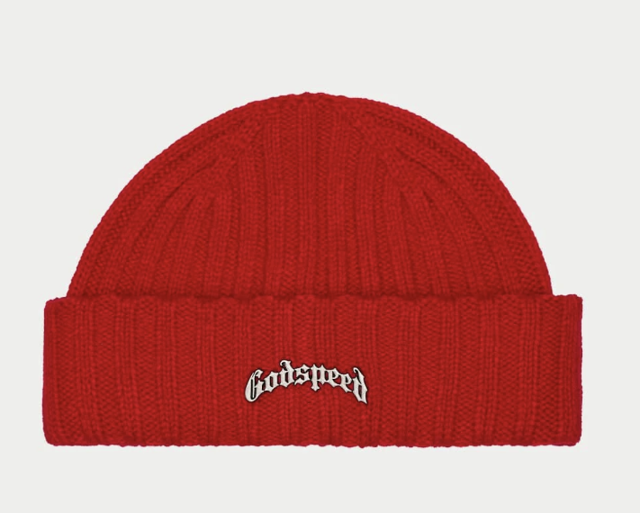 Godspeed OG Logo Emblem Beanie Red