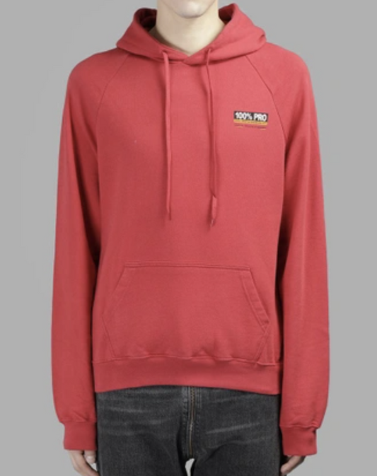 VETEMENTS 100%pro Hoodie Red