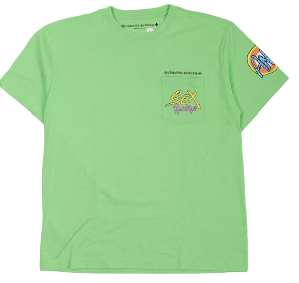 Chrome Hearts Matty Boy Sex Records T-shirt Citrus