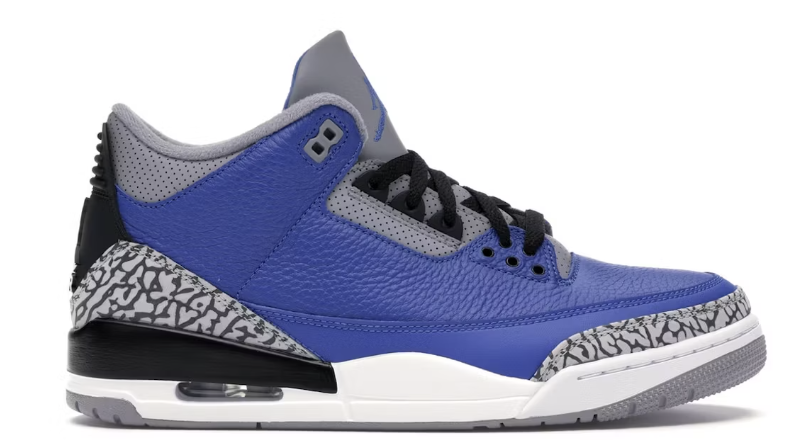 Jordan 3 Retro Varsity Royal Cement