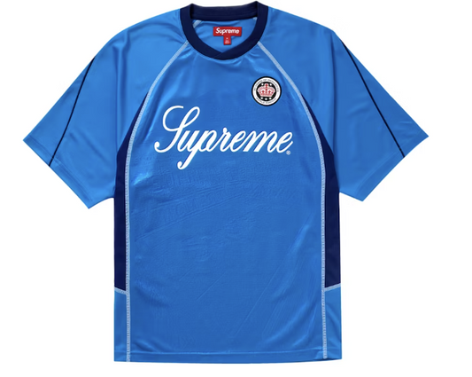 Supreme Jacquard Soccer Jersey Blue