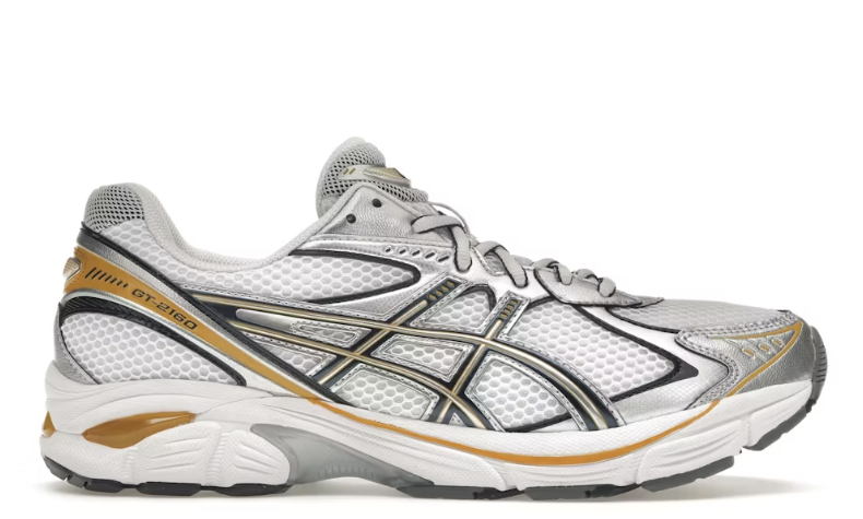 Asics GT-2160 White Pure Silver Gold