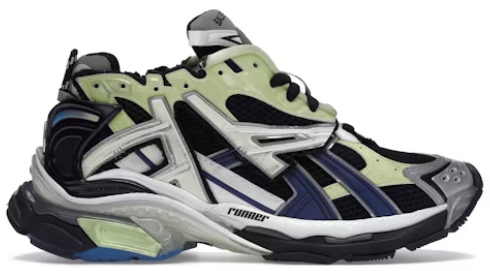 Balenciaga Runner Green Blue Black Grey