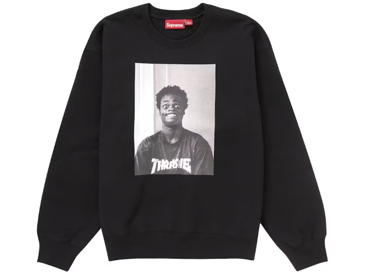 Supreme Thrasher Crewneck Black