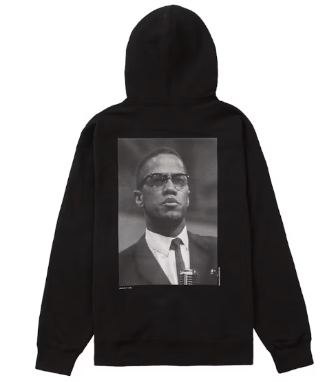 Supreme Roy DeCarava Malcolm X Hooded Sweatshirt Black