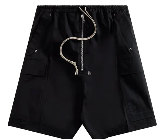 Rick Owens Cargo Bela Shorts Black