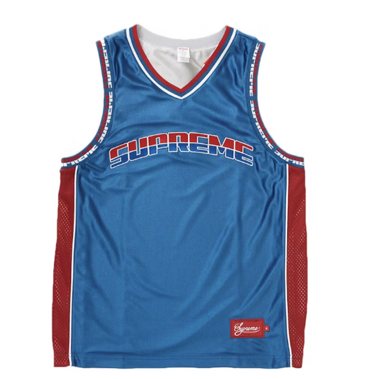 Supreme Reversible Basketball Jersey Royal