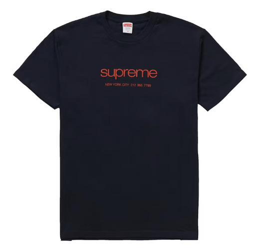 Supreme Shop Tee Navy