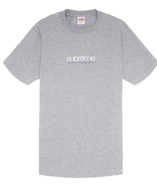 Supreme Five Boroughs Tee Heather Grey