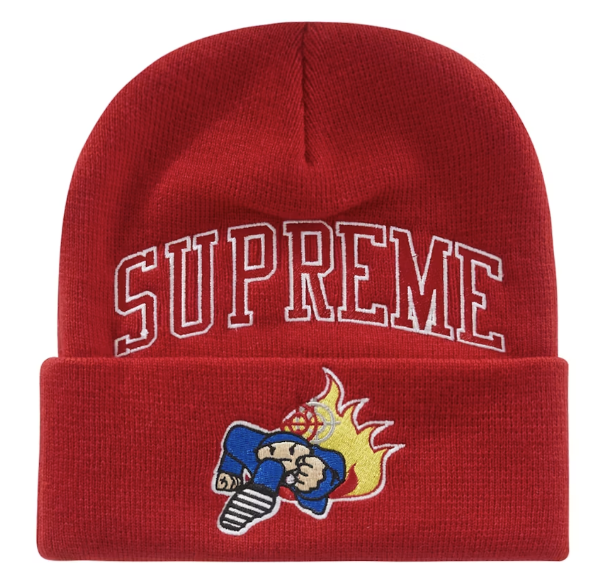 Supreme Duck Down Records Beanie Red