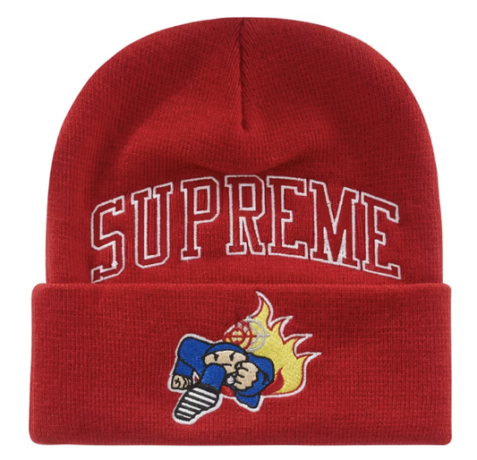 Supreme Duck Down Records Beanie Red