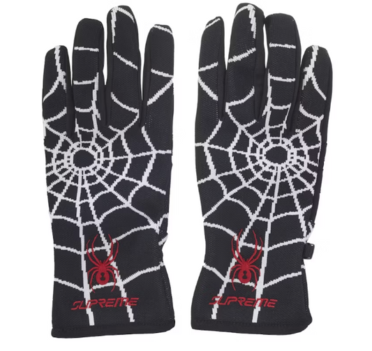 Supreme Spyder Gloves Black