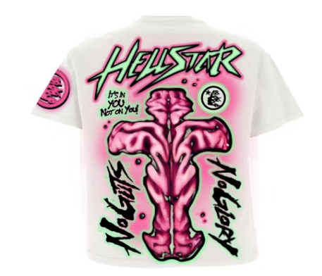 Hellstar No Guts No Glory T-Shirt White