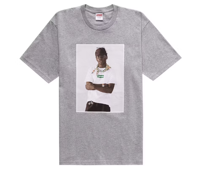 Supreme Tyler The Creator Tee Heather Grey