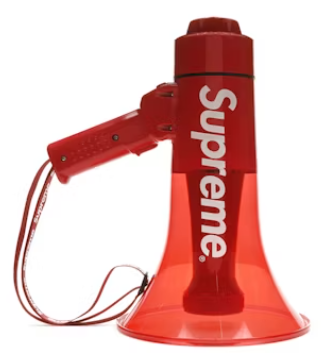Supreme Pyle Waterproof Megaphone Red