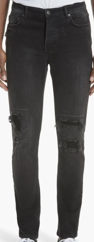 Ksubi Chitch Boneyard Ripped Slim Fit Stretch Denim Jeans