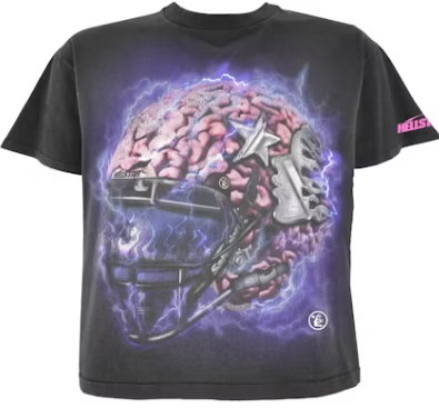 Hellstar Powered By The Star T-Shirt Black