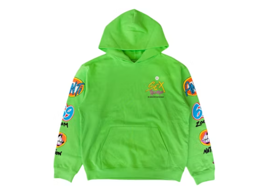 Chrome Hearts Matty Boy Sex Records Hoodie Citrus