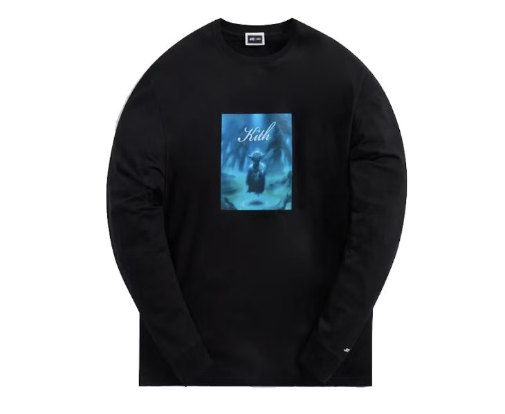 Kith x STAR WARS Do Or Do Not L/S Tee Black
