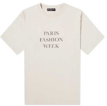 Balenciaga Paris Fashion Week Oversized T-Shirt Cement Grey